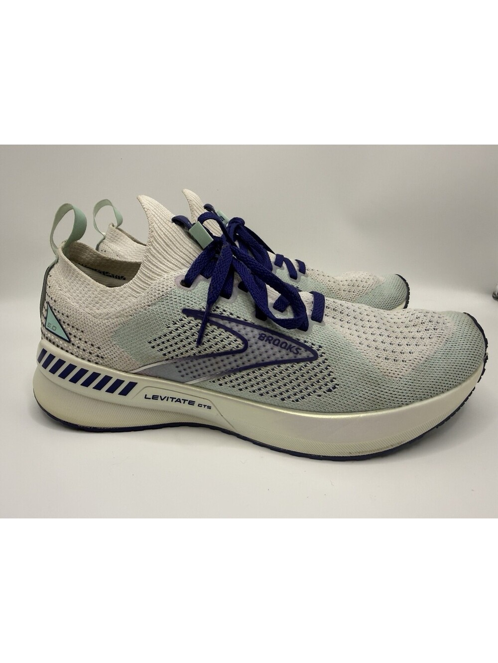 Brooks Women's Levitate SF GTS 5 1203601B127 White Running Shoes Sneakers Sz 7